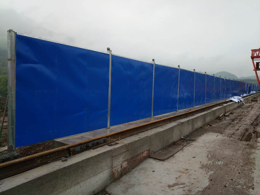 工地围挡工程图片