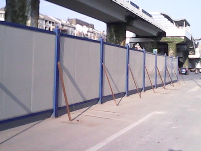 施工彩钢围挡皆赞百钰围挡nba